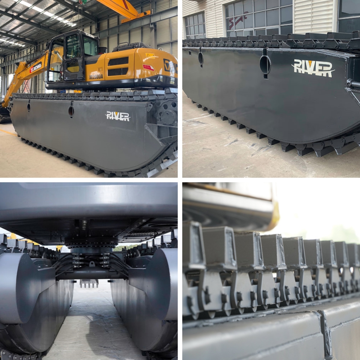 Details of The Amphibious Excavator