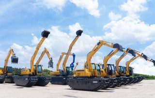 RIVER amphibious excavators